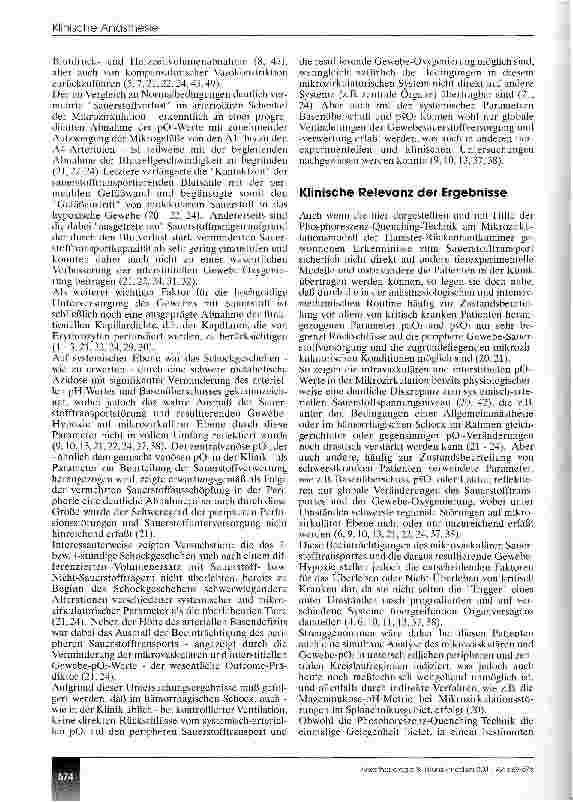 Vorschauseite 6: Der Sauerstofftransport von der Arterie zur Kapillare