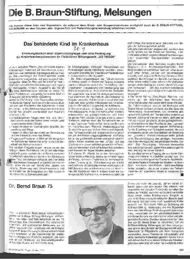Vorschauseite 1: Das behinderte Kind im Krankenhaus