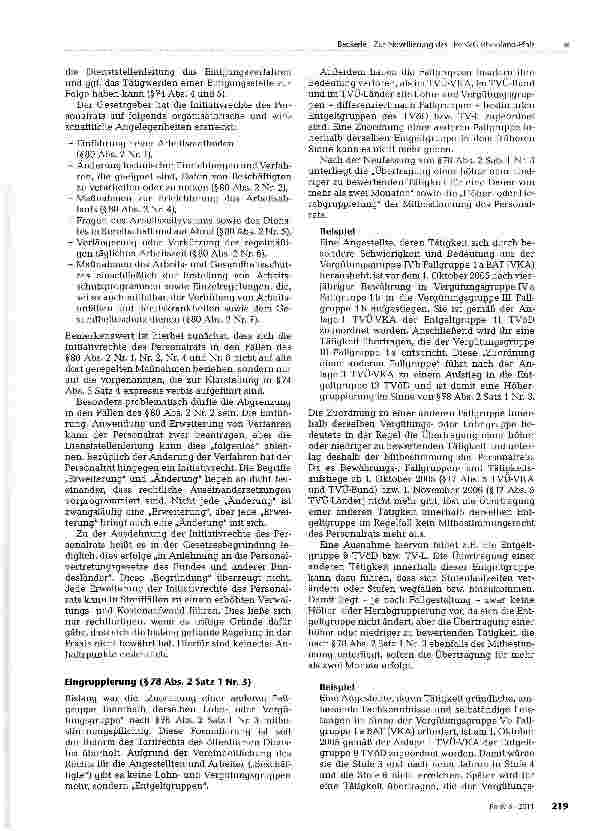 Vorschauseite 5: Zur Novellierung des LPersVG Rheinland-Pfalz