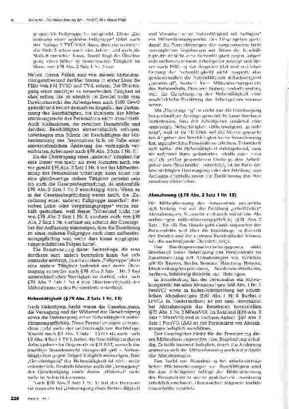 Vorschauseite 6: Zur Novellierung des LPersVG Rheinland-Pfalz