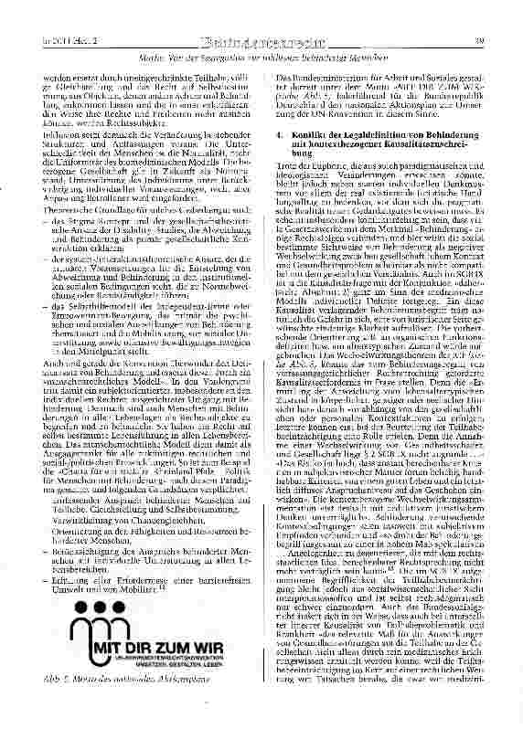 Vorschauseite 6: Von der Segregation zur Inklusion behinderter Menschen