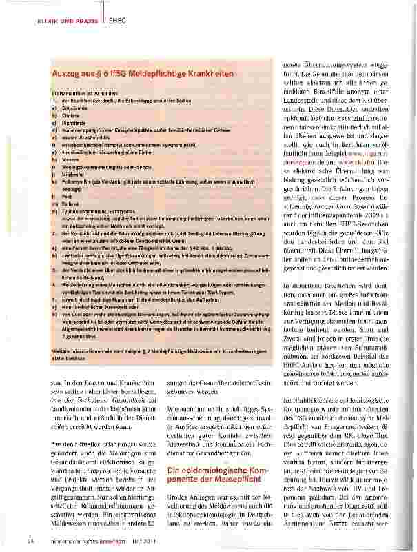 Vorschauseite 3: beschleunigtes MELDEN