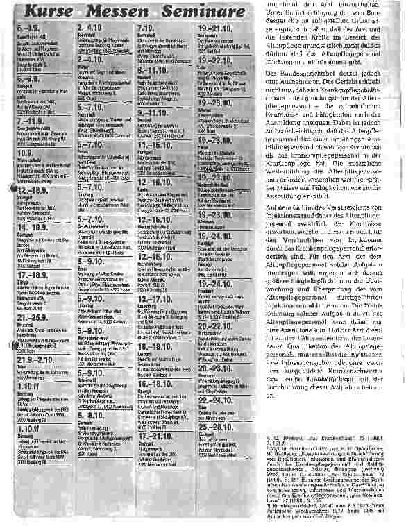 Vorschauseite 3: Dürfen Altenpfleger(innen) injizieren?