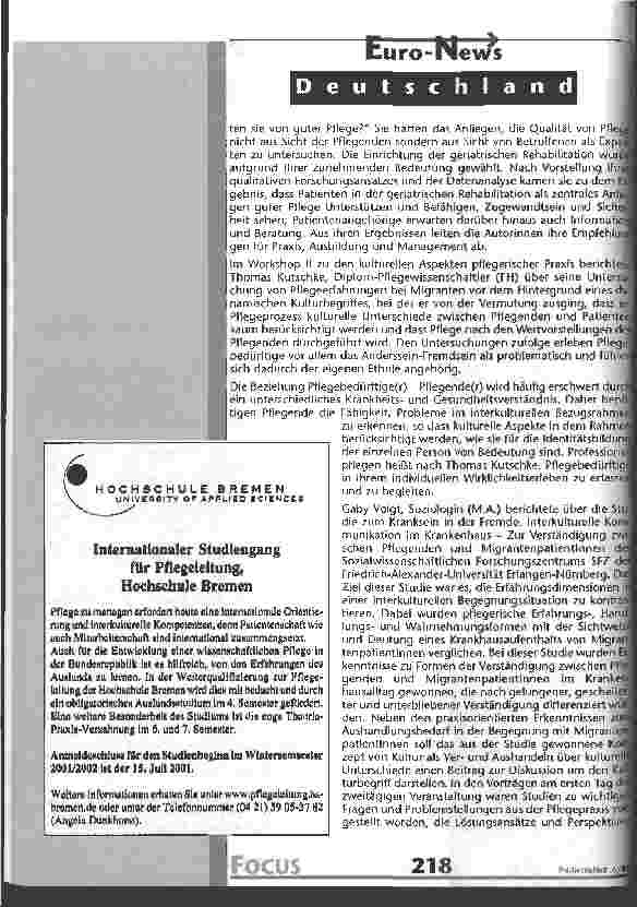 Vorschauseite 3: Theorie und Praxis in der Pflegewissenschaft