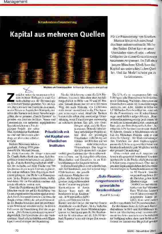 Vorschauseite 1: Kapital aus mehreren Quellen