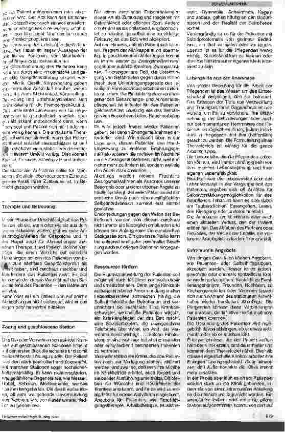 Vorschauseite 2: Umgang mit suizidal Kranken - Alltagsproblematik in der psychiatrischen Krankenpflege