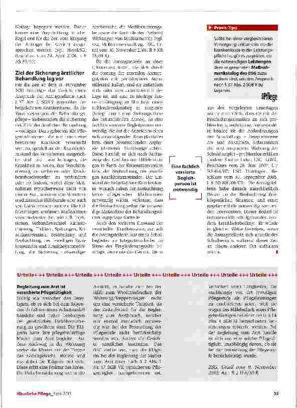 Vorschauseite 2: Wer trägt die Kosten?
