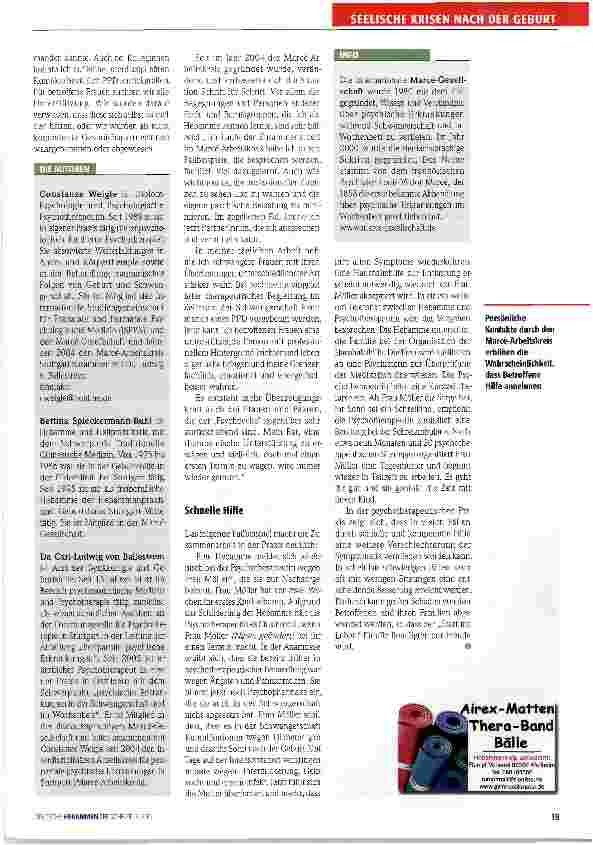 Vorschauseite 2: Beispielhafte Kooperation