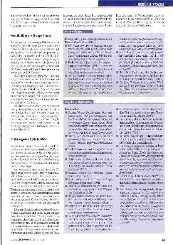 Vorschauseite 3: Rückbildung und Gespräche für verwaiste Mütter Teil 3