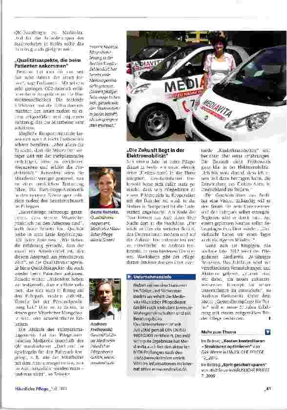 Vorschauseite 2: „Das Auto ist unser wichtigster Werbeträger