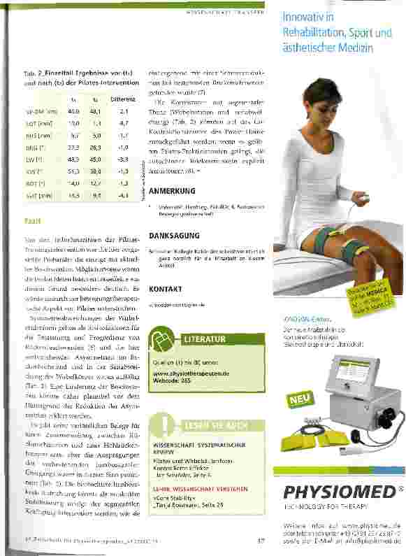 Vorschauseite 4: Pilates-Stunde