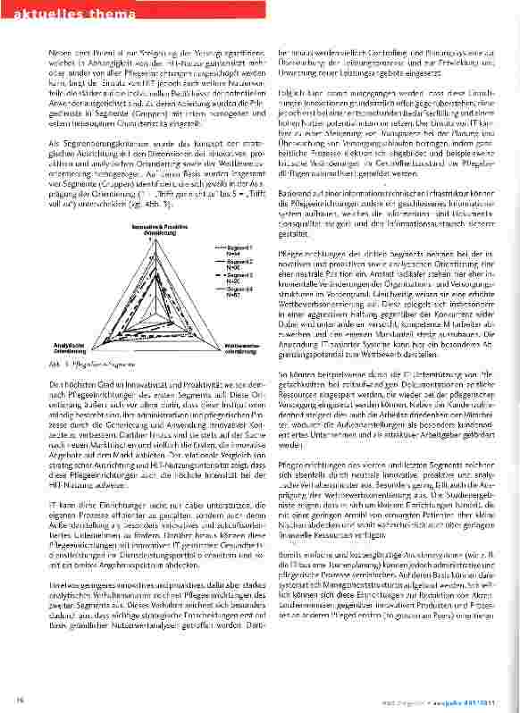 Vorschauseite 3: Pflegedienst-Studie 2011: Die Rolle ambulanter Pflegedienste in den medizinischen Versorgungsstrukturen