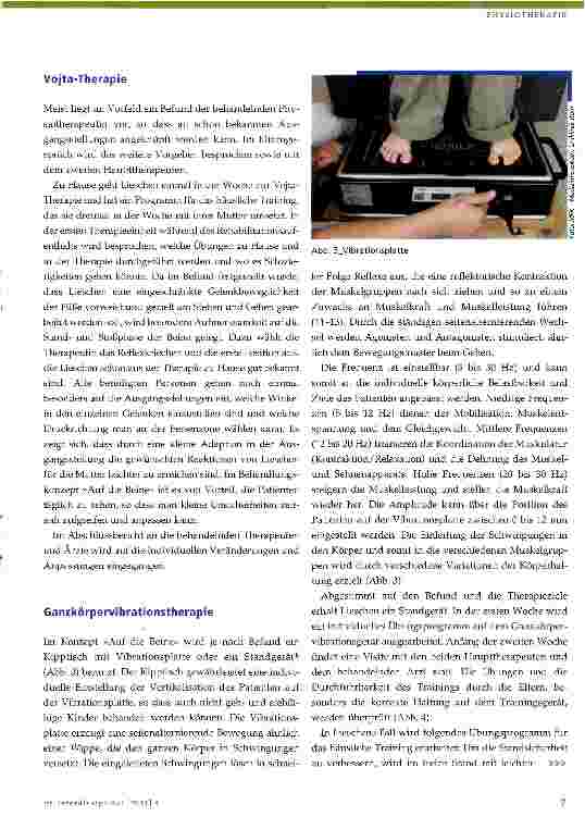 Vorschauseite 5: AUF DIE BEINE - EIN REHA-KONZEPT FÜR KINDER