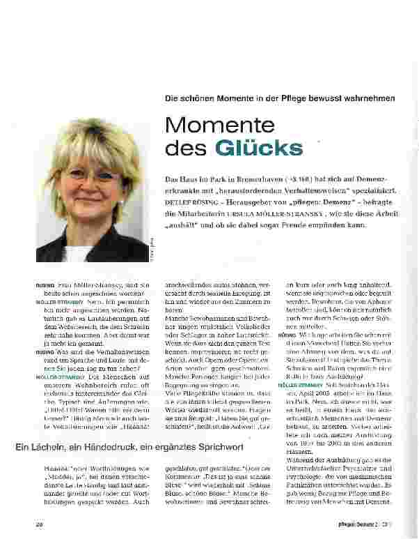 Vorschauseite 1: Momente des Glücks