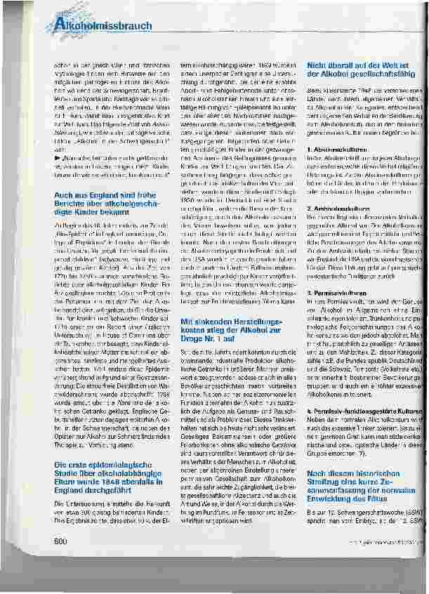 Vorschauseite 3: Süchtig geboren - Psychomotorische Defizite bei Kindern von alkoholabhängigen Müttern (Teil I)