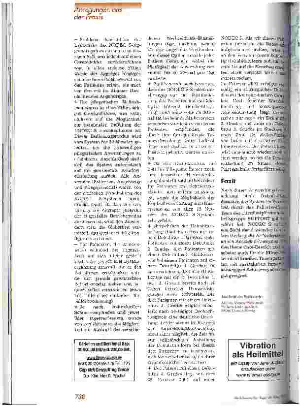 Vorschauseite 3: Modellprojekt soll Lebensqualität verbessern