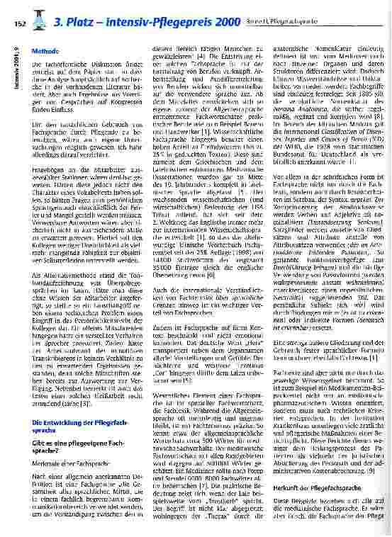 Vorschauseite 2: Pflegefachsprache Eine Analyse der Entwicklung