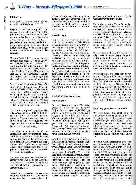 Vorschauseite 6: Pflegefachsprache Eine Analyse der Entwicklung