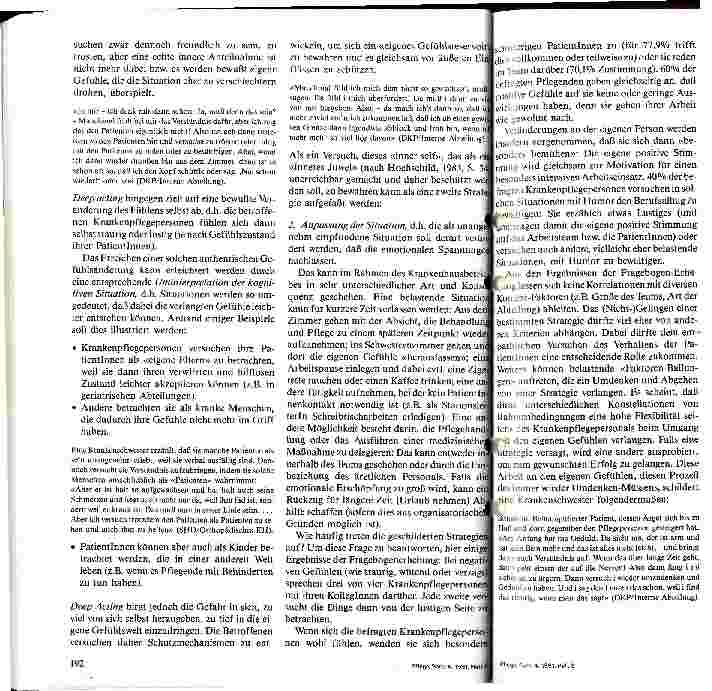 Vorschauseite 6: Gefühlsarbeit - eine neue Dimension für die Krankenpflegeforschung