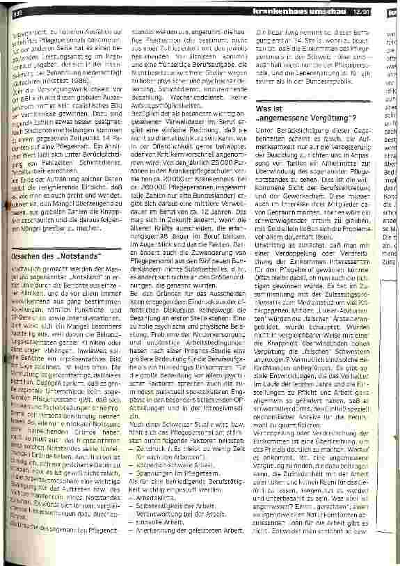 Vorschauseite 2: Der Pflegenotstand