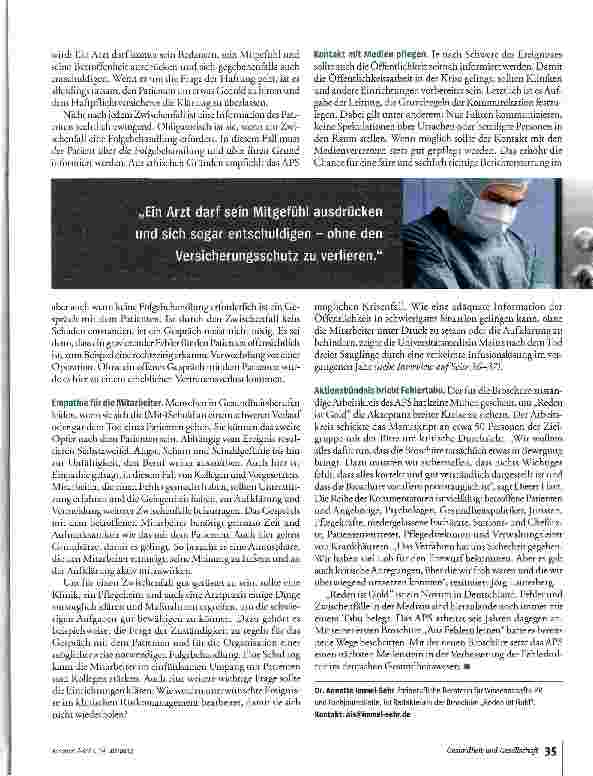 Vorschauseite 4: Reden ist Gold