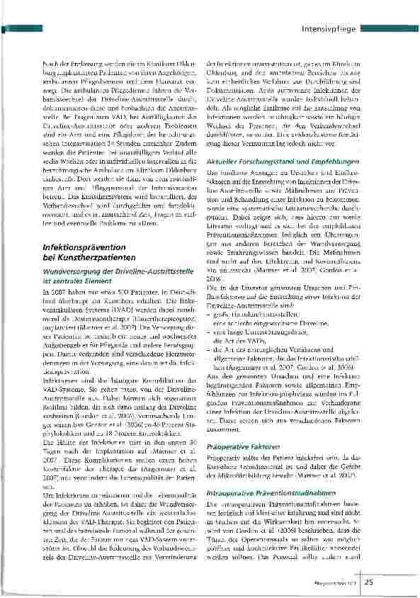Vorschauseite 3: Kunstherzpatienten: Infektionen dringend vermeiden