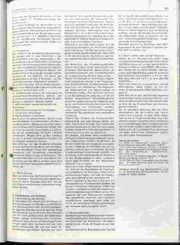 Vorschauseite 3: Das Berufsbild des Krankenhausbetriebs-Ingenieurs
