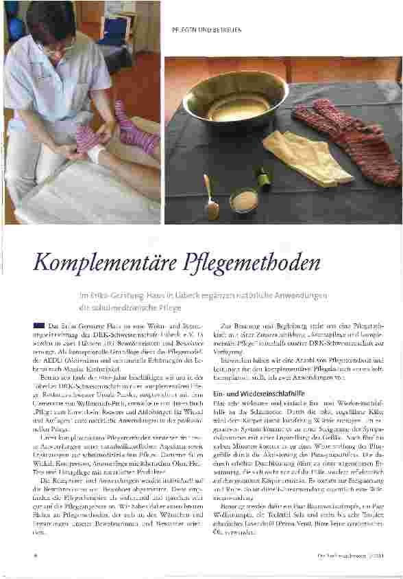 Vorschauseite 1: Komplementäre Pflegemethoden