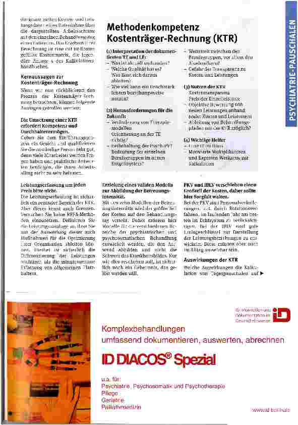Vorschauseite 3: Die letzten Schritte der KTR