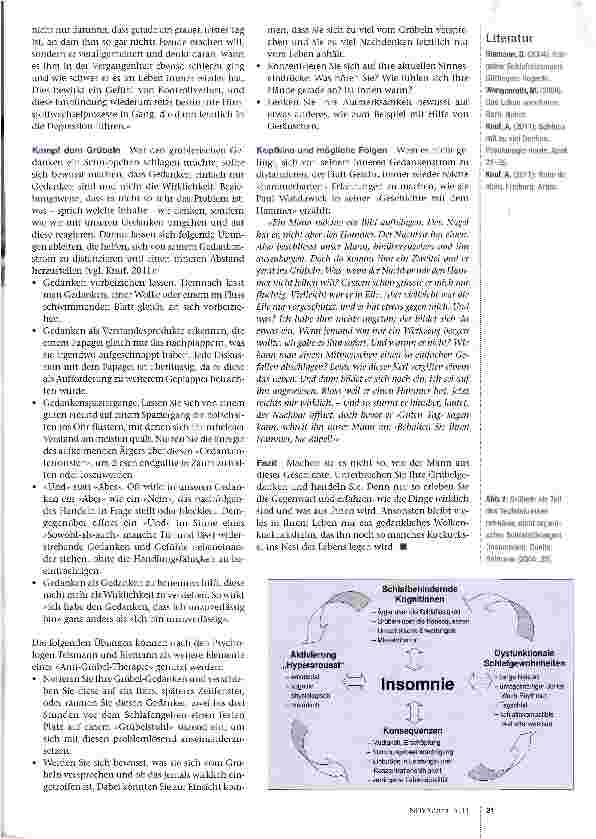 Vorschauseite 2: Das Üble am Grübeln