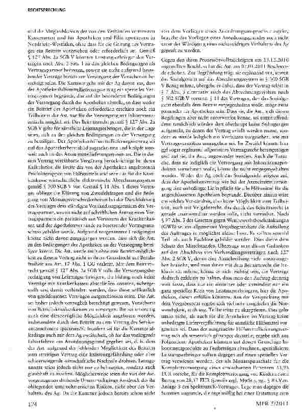 Vorschauseite 5: Teilbeitritt von Leistungserbringern zu Verträgen gem. § 127 SGB V sind möglich