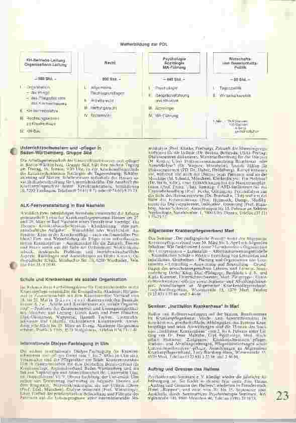 Vorschauseite 2: Theoretischer Weg zum unaufhaltsamen Aufstieg Konzept für einjährige Weiterbildung zur Pflegedienstleitung