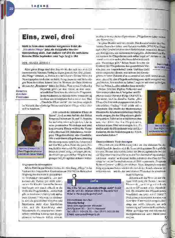 Vorschauseite 1: Eins, zwei, drei