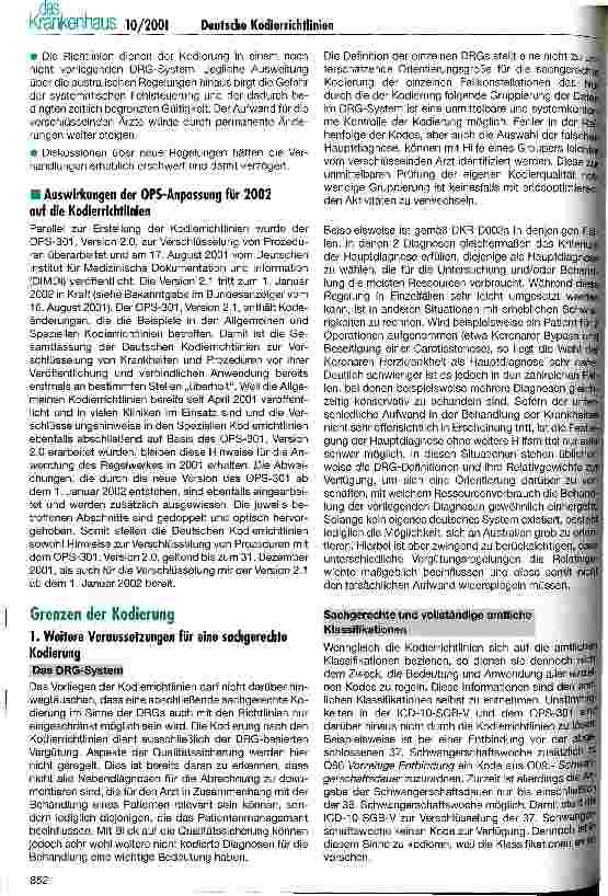 Vorschauseite 4: Deutsche Kodierrichtlinien für Krankenhäuser