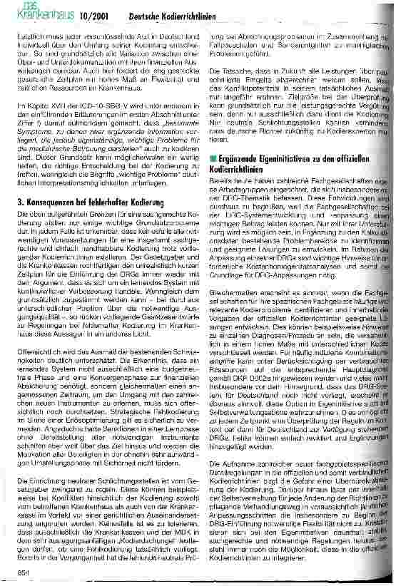Vorschauseite 6: Deutsche Kodierrichtlinien für Krankenhäuser