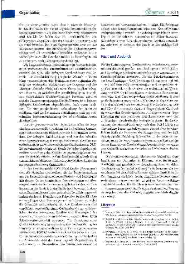 Vorschauseite 4: Übertragung der Prinzipien von Ganzheitlichen Produktionssystemen auf das Krankenhaus