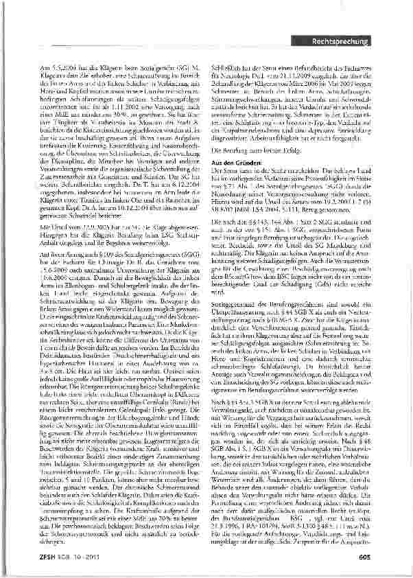 Vorschauseite 4: Impfschaden als Folge einer Tetanusauffrischung; Neufest-stellungsantrag auf Anerkennung weiterer Schädigungsfolgen; Überprüfungsantrag nach §44 SGB XBSeuchG §§ 51 Abs. 1 Satz 1,…