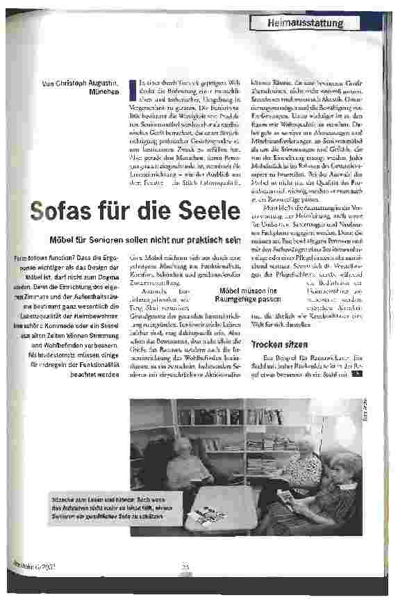 Vorschauseite 1: Sofas für die Seele