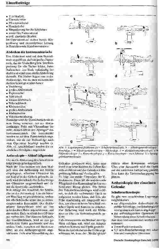 Vorschauseite 4: Die Endoskopie der Gelenke