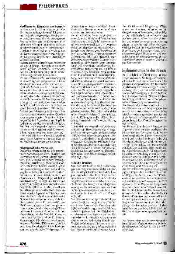 Vorschauseite 4: Bericht zur Pflegeüberleitung muss von allen Beteiligten verstanden werden.
