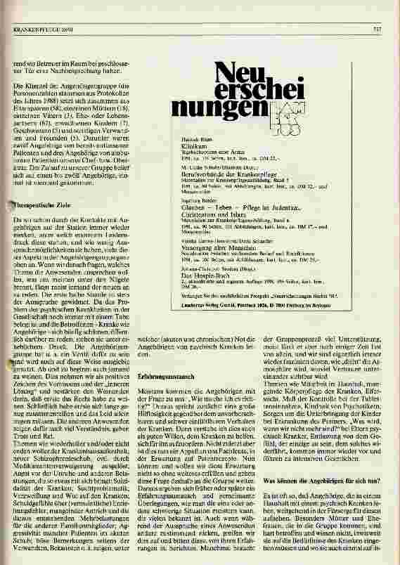 Vorschauseite 3: Die Angehörigengruppe