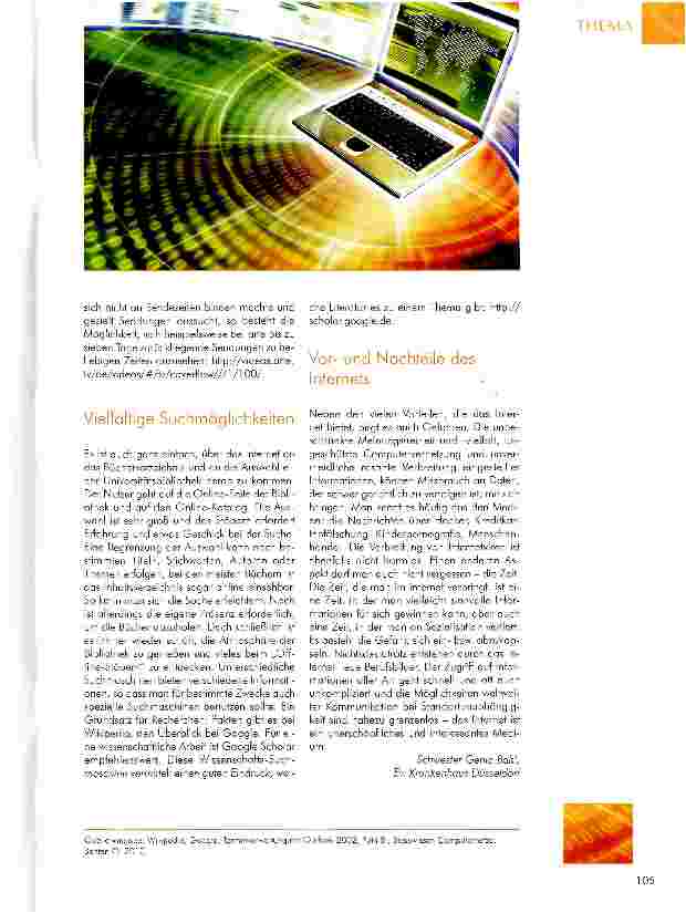 Vorschauseite 3: Das Internet