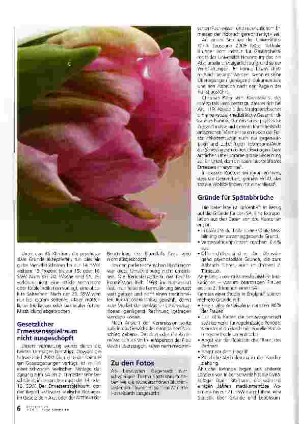 Vorschauseite 3: So früh als möglich aber auch so spät wie nötig