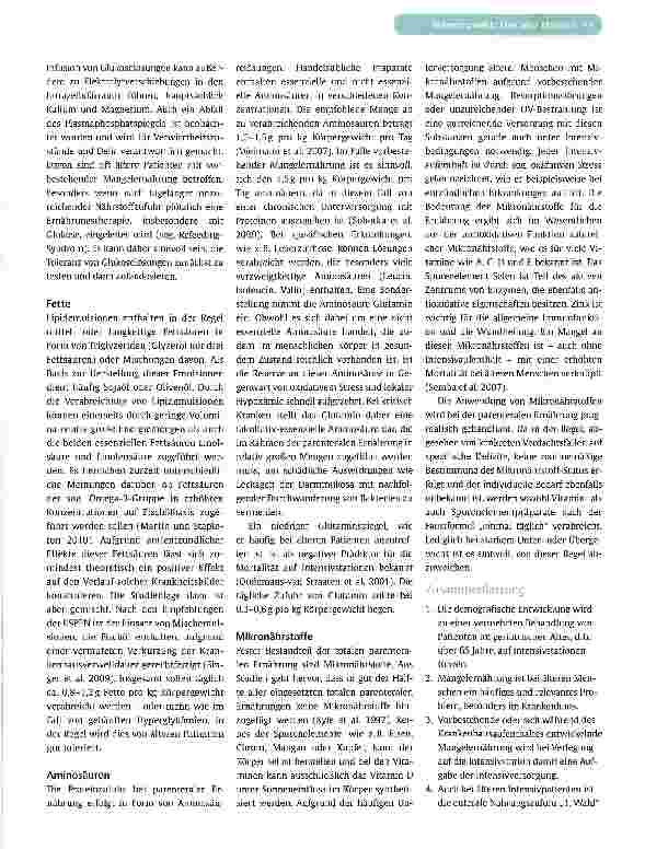 Vorschauseite 5: ANPASSUNG AN DEMOCRAFISCHEN WANDELErnährungstherapie des geriatrischen Patienten auf der Intensivstation