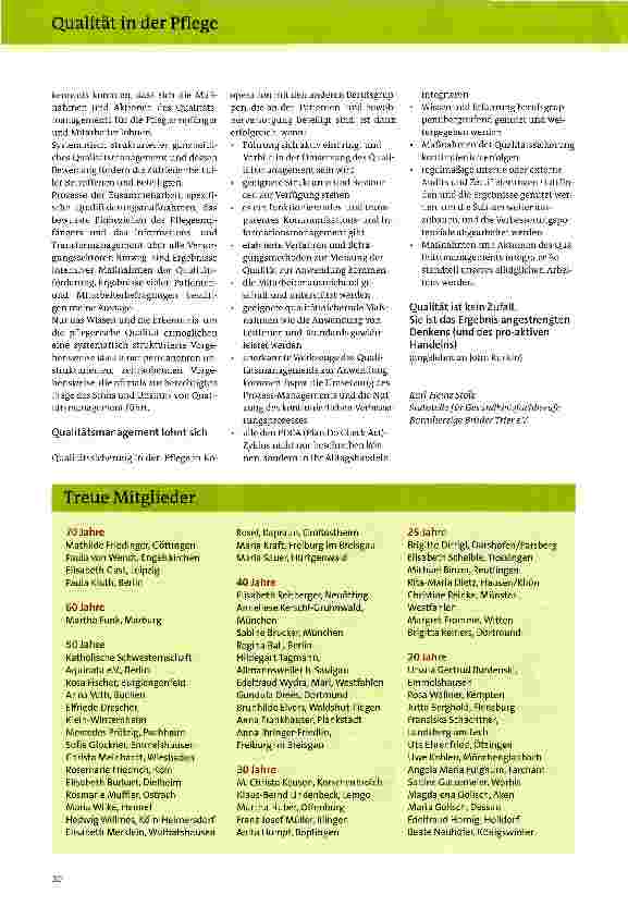 Vorschauseite 3: Wie gut soll Pflege sein?