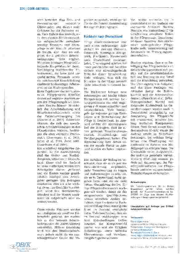 Vorschauseite 3: Warum migrieren Pflegekräfte?