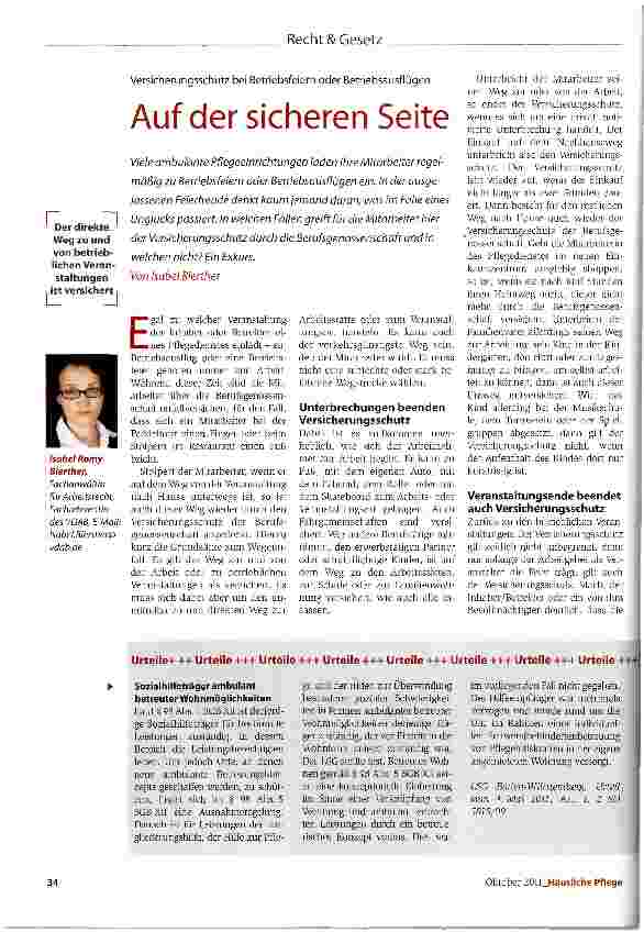 Vorschauseite 1: Auf der sicheren Seite