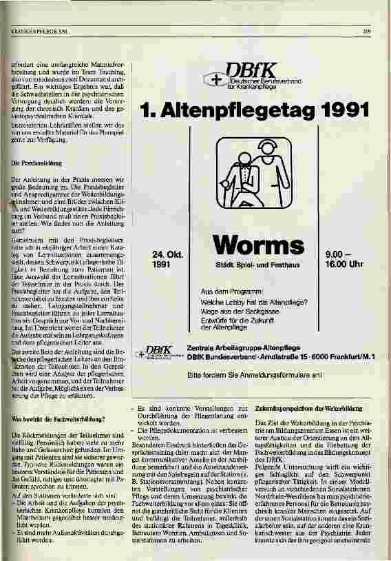 Vorschauseite 4: Schwerpunkte in der psychiatrischen Fachpflege