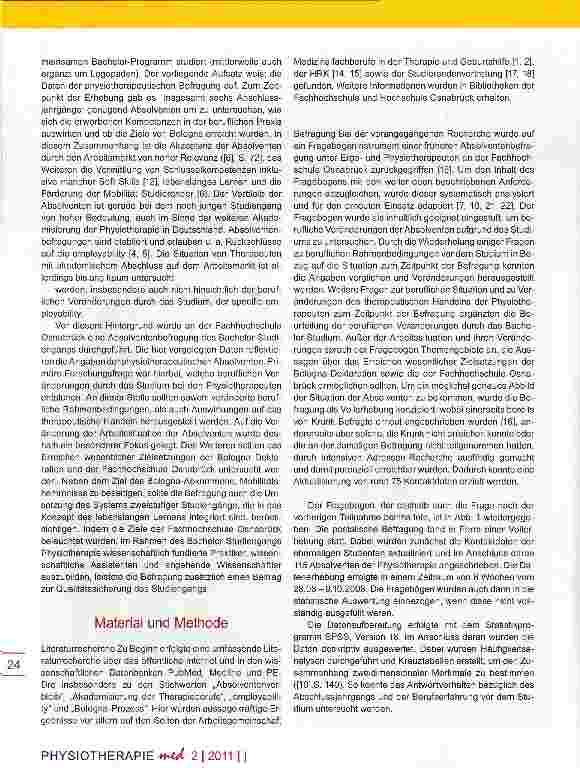 Vorschauseite 2: Ergebnisse einer Absolventenbefragung der FH Osnabrück