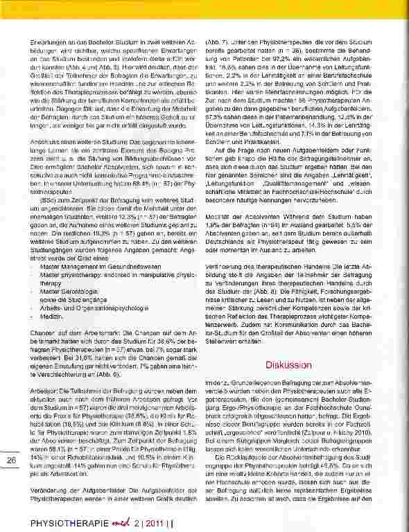 Vorschauseite 4: Ergebnisse einer Absolventenbefragung der FH Osnabrück